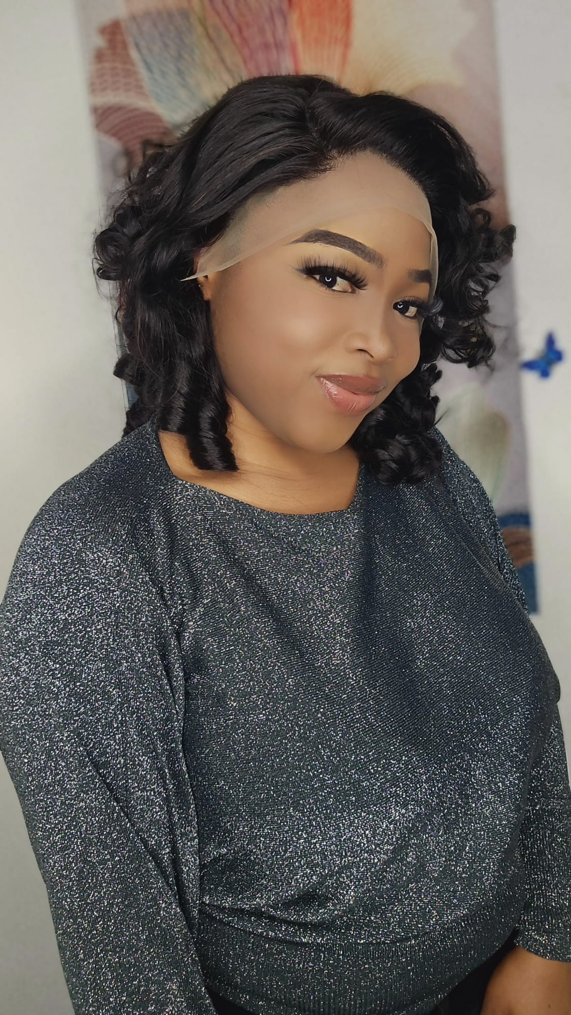 BOUNCY CURLY 13*4 TRANSPARENT LACE