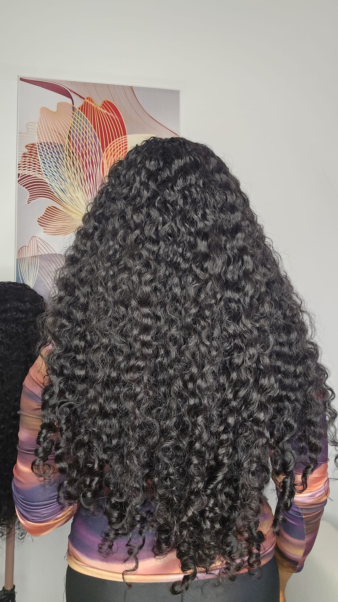 LUXURY BURMESE CURLY HAIR SDD 28" NATURAL COLOR