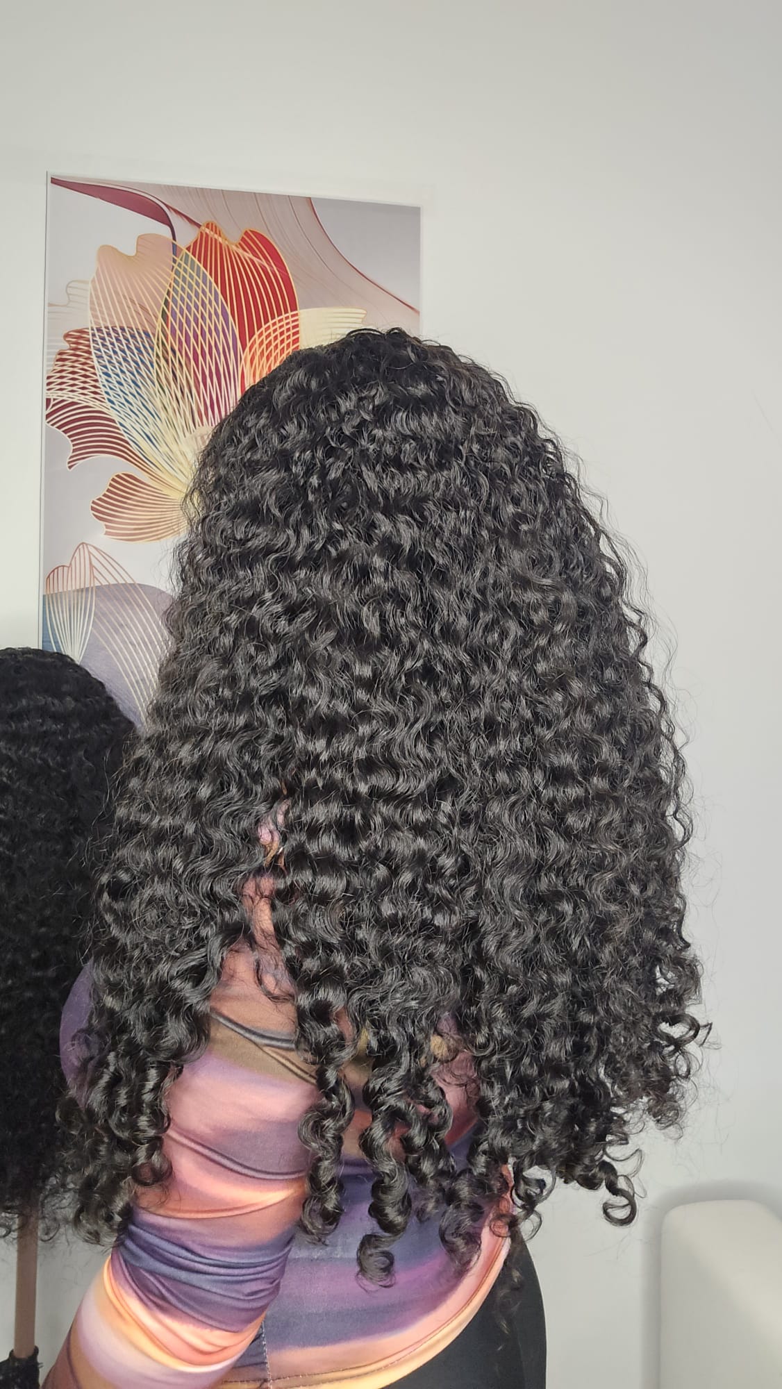 LUXURY BURMESE CURLY HAIR SDD 28" NATURAL COLOR