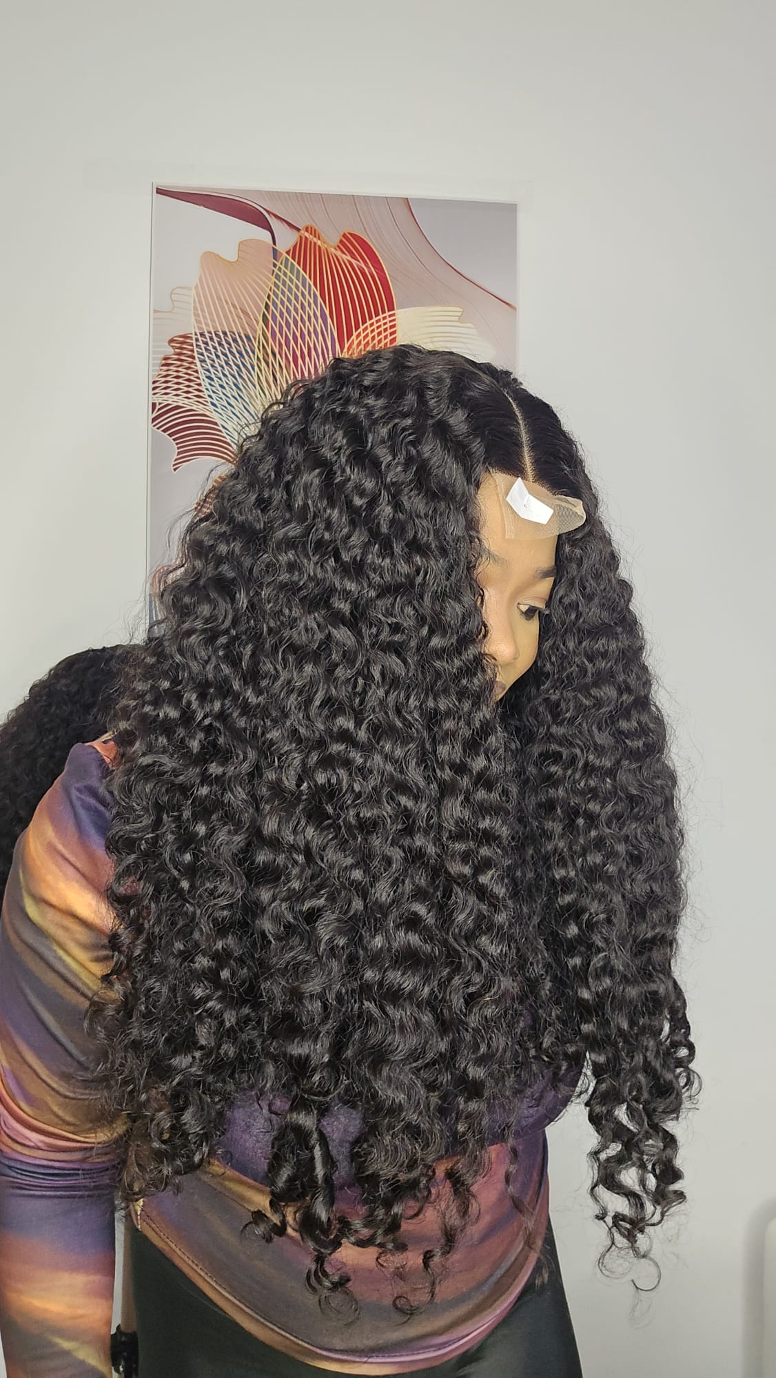 LUXURY BURMESE CURLY HAIR SDD 28" NATURAL COLOR