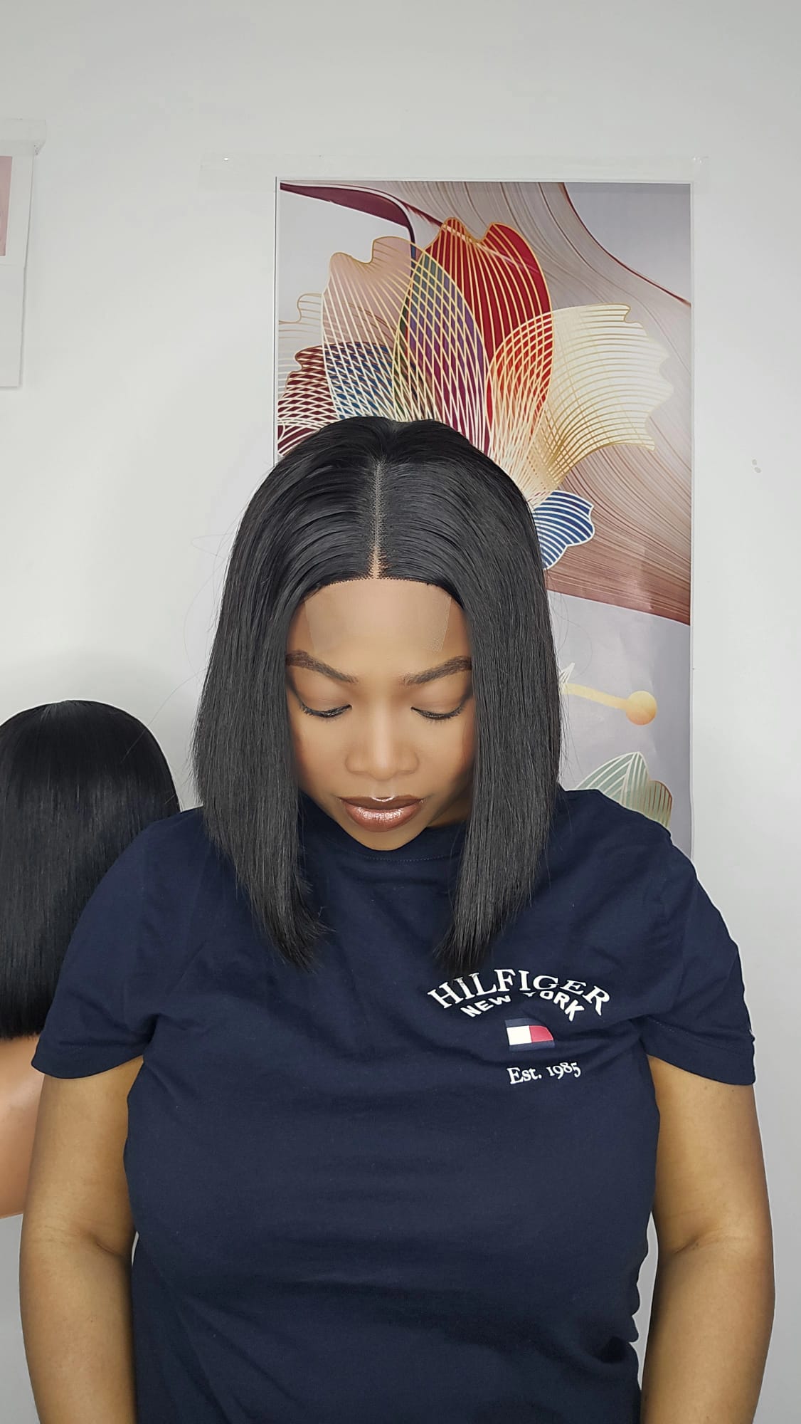 Sdd Bone Straight Hair 12" And 10" 2x4 Closure
