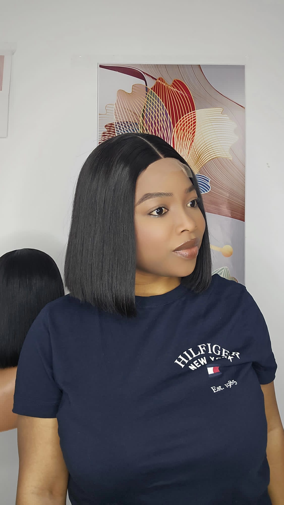 Sdd Bone Straight Hair 12" And 10" 2x4 Closure