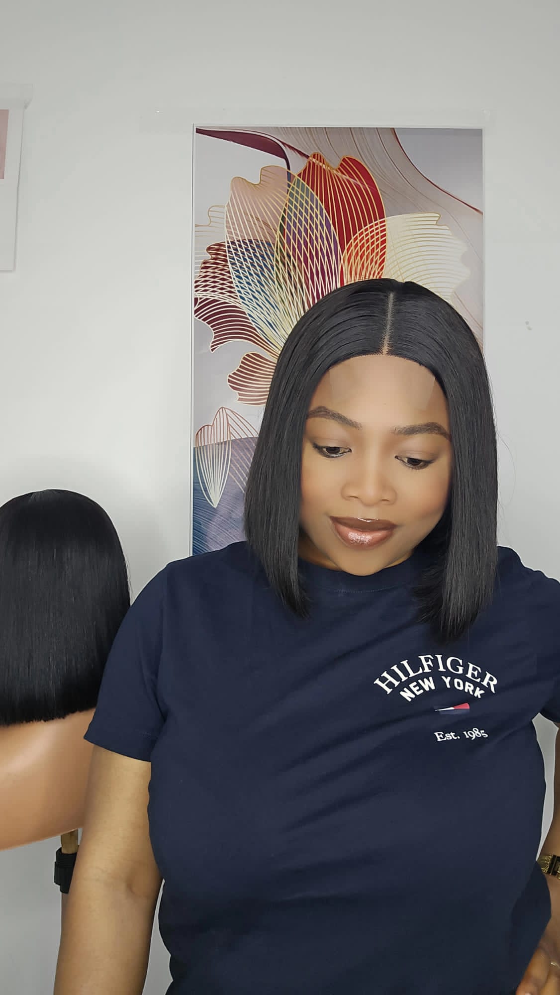 Sdd Bone Straight Hair 12" And 10" 2x4 Closure