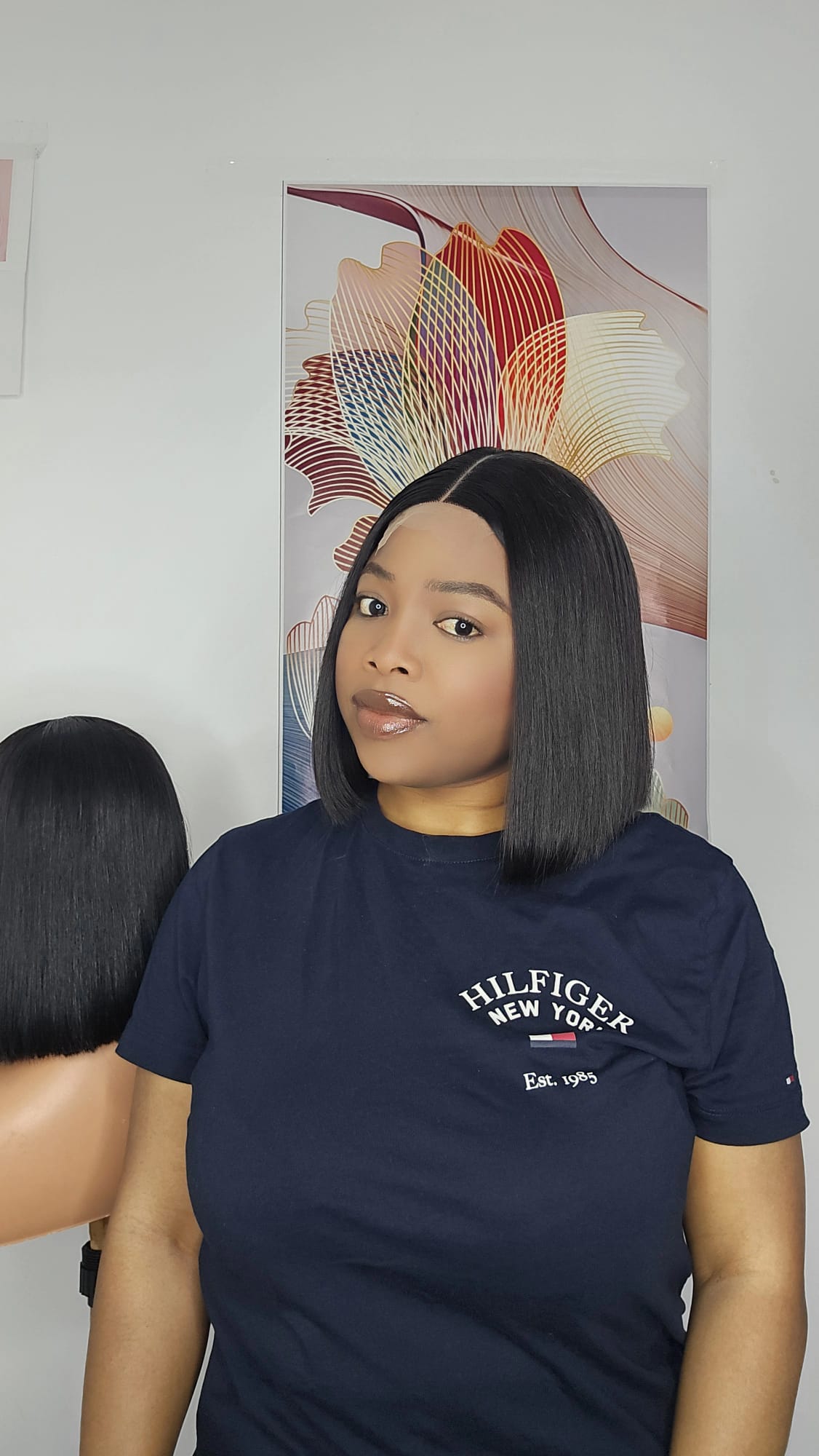 Sdd Bone Straight Hair 12" And 10" 2x4 Closure