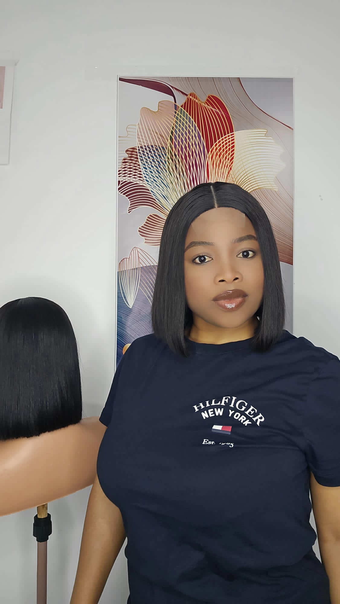 Sdd Bone Straight Hair 12" And 10" 2x4 Closure