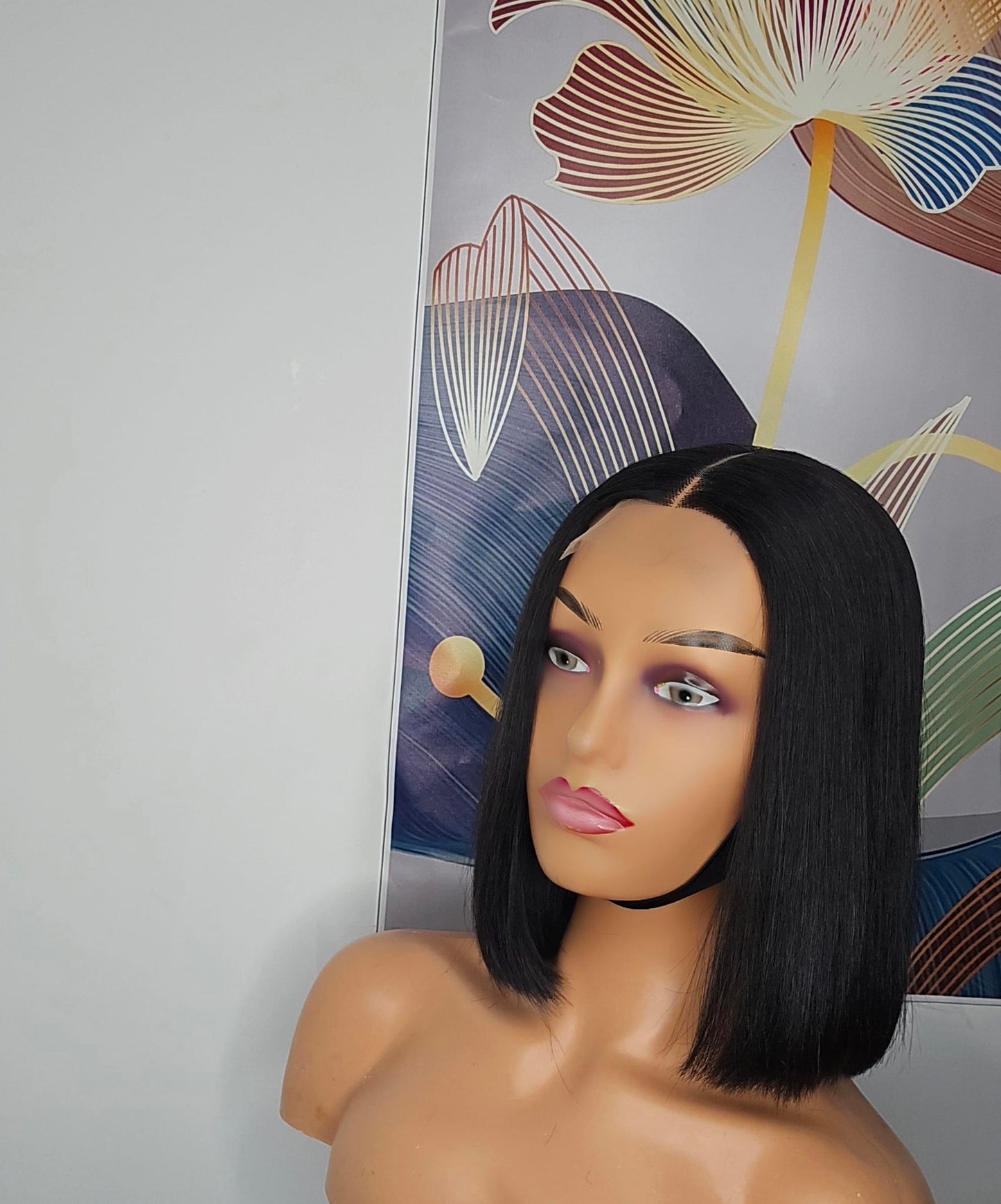 Sdd Bone Straight Hair 12" And 10" 2x4 Closure