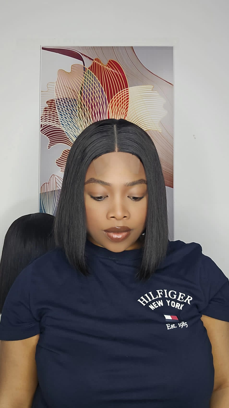 Sdd Bone Straight Hair 12" And 10" 2x4 Closure