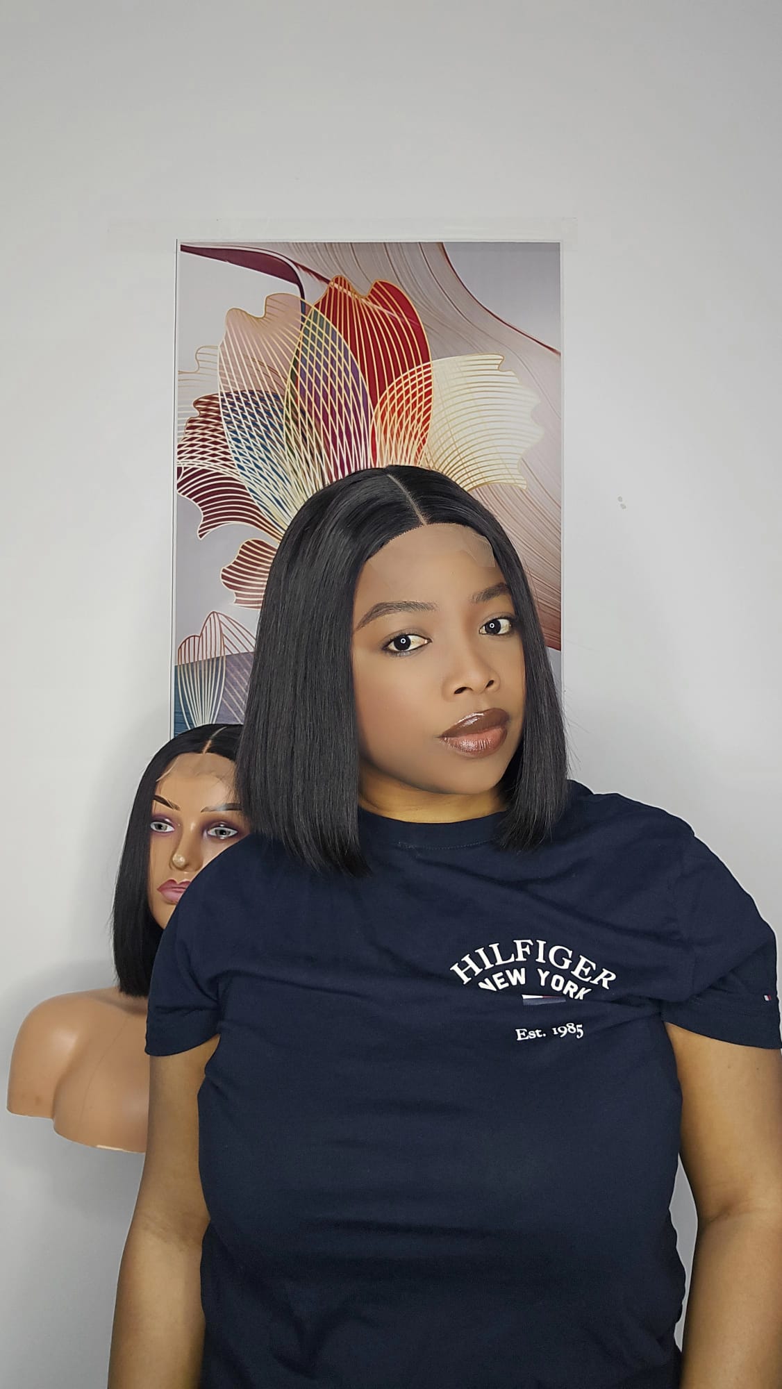 Sdd Bone Straight Hair 12" And 10" 2x4 Closure
