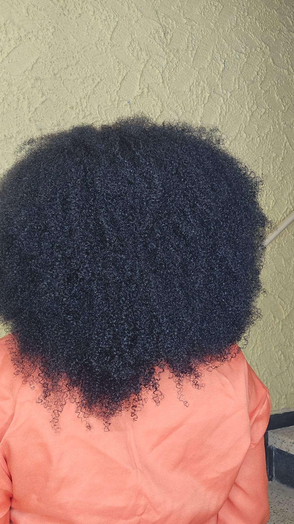 AFRO HUMAN HAIR WIG