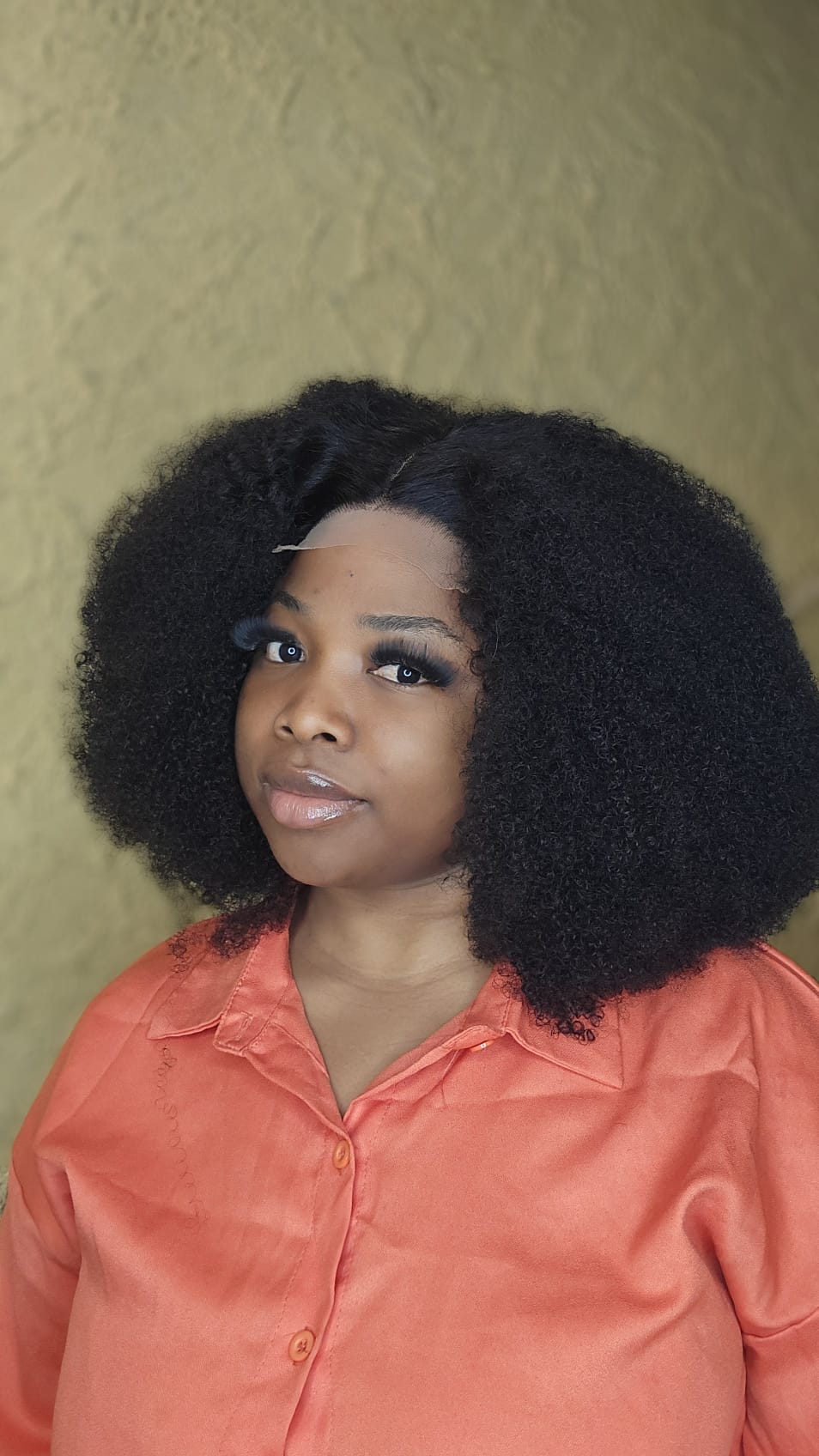 AFRO HUMAN HAIR WIG