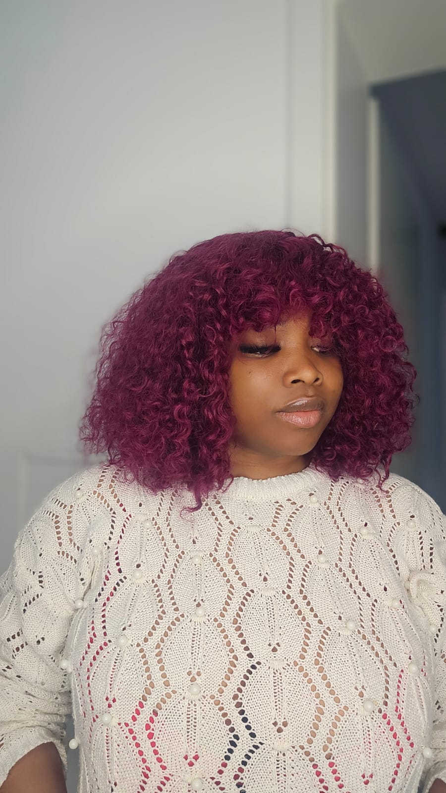 SDD pixie CURLS fringe