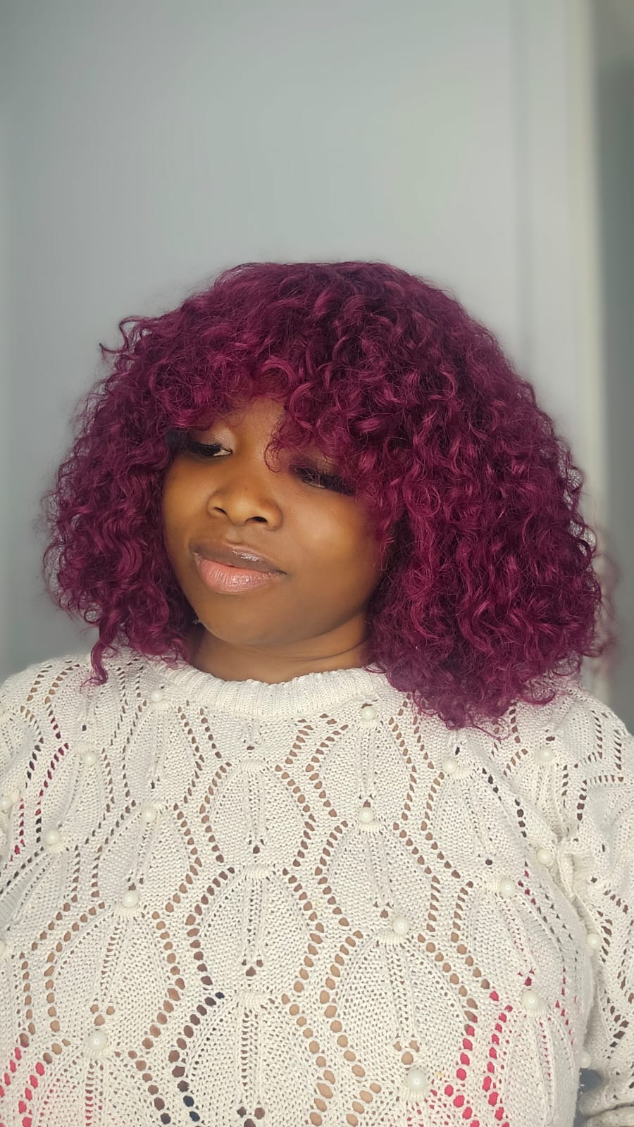SDD pixie CURLS fringe
