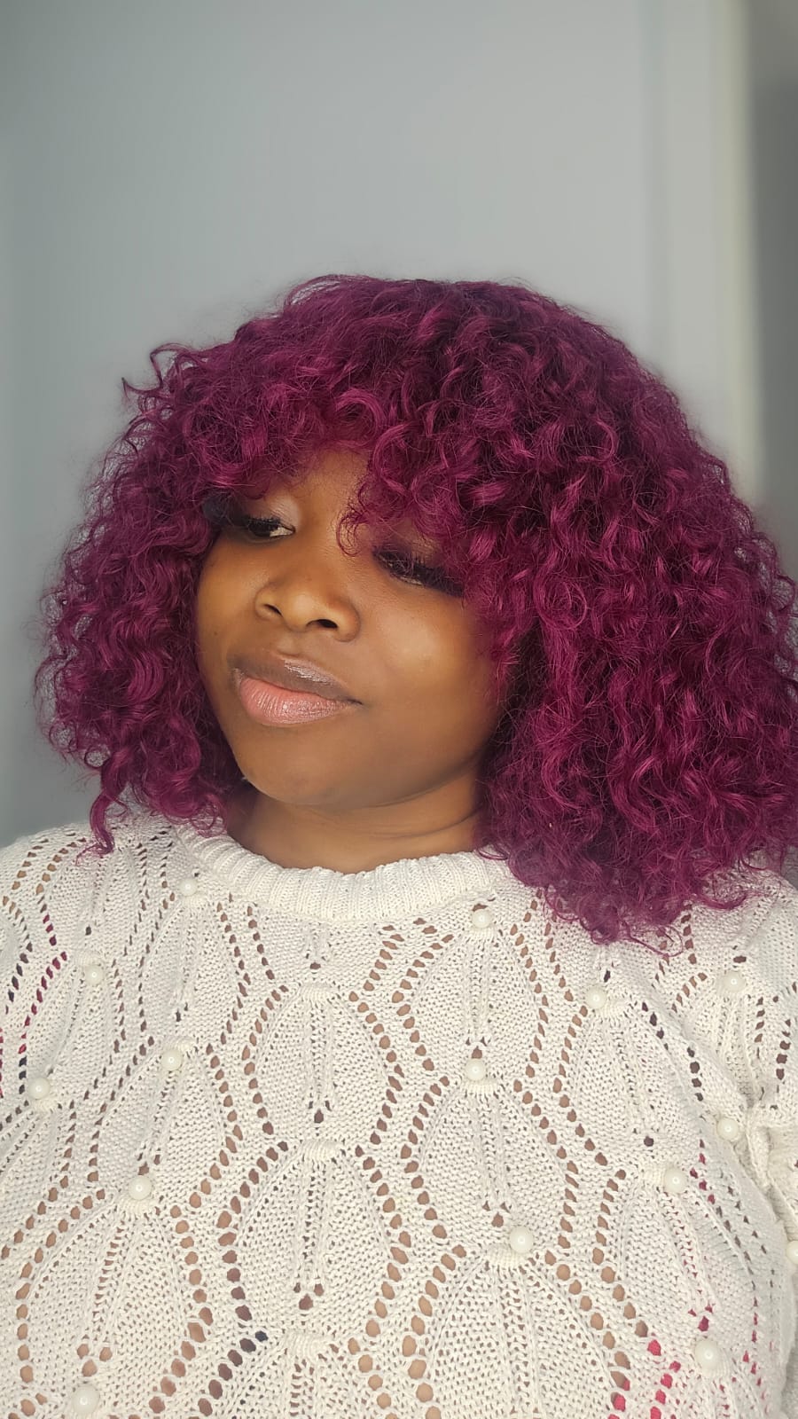 SDD pixie CURLS fringe
