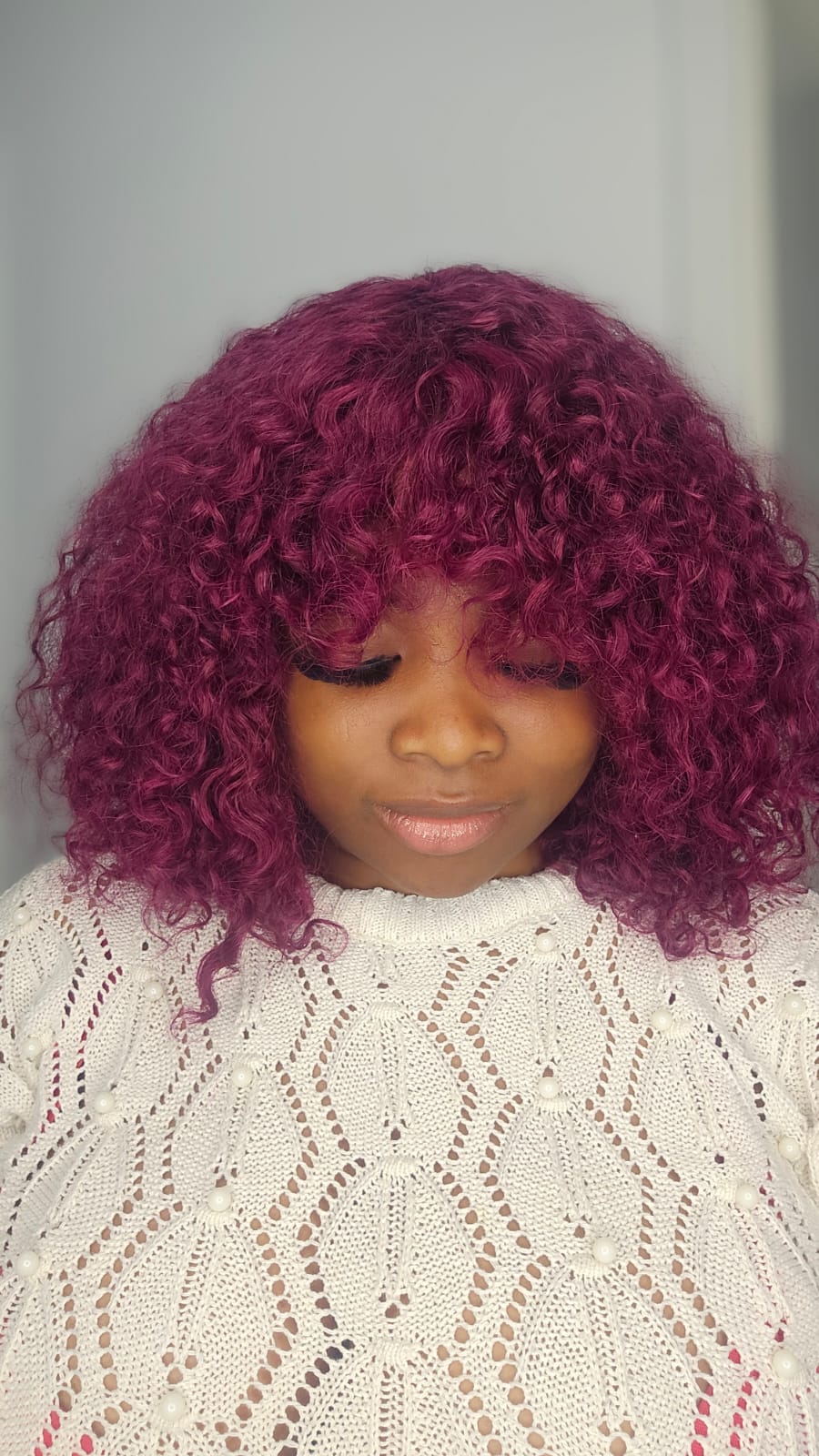 SDD pixie CURLS fringe