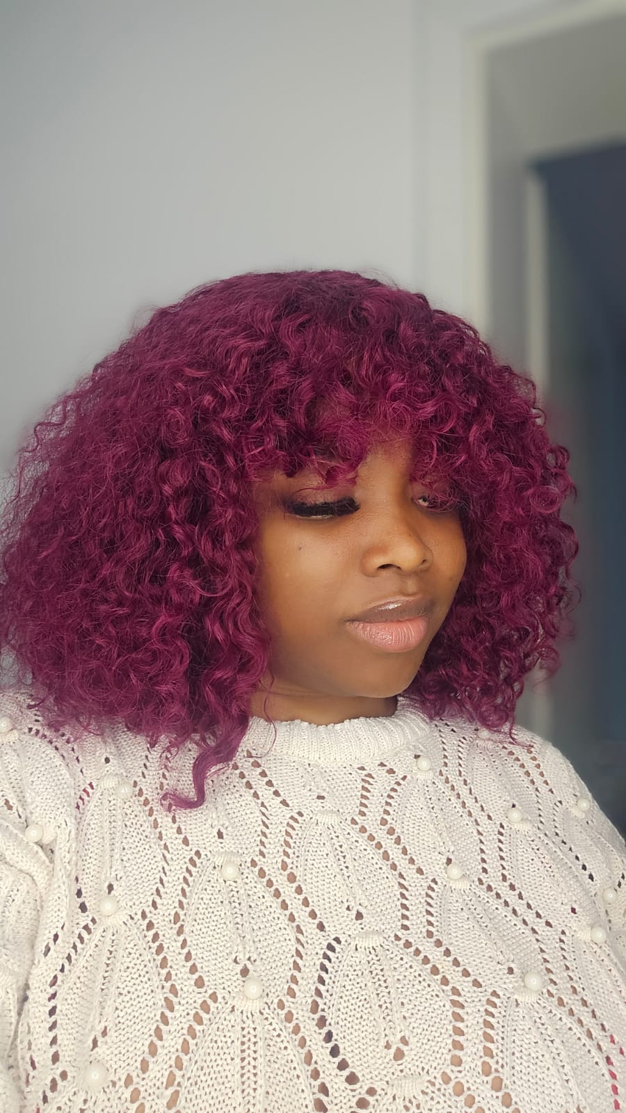 SDD pixie CURLS fringe