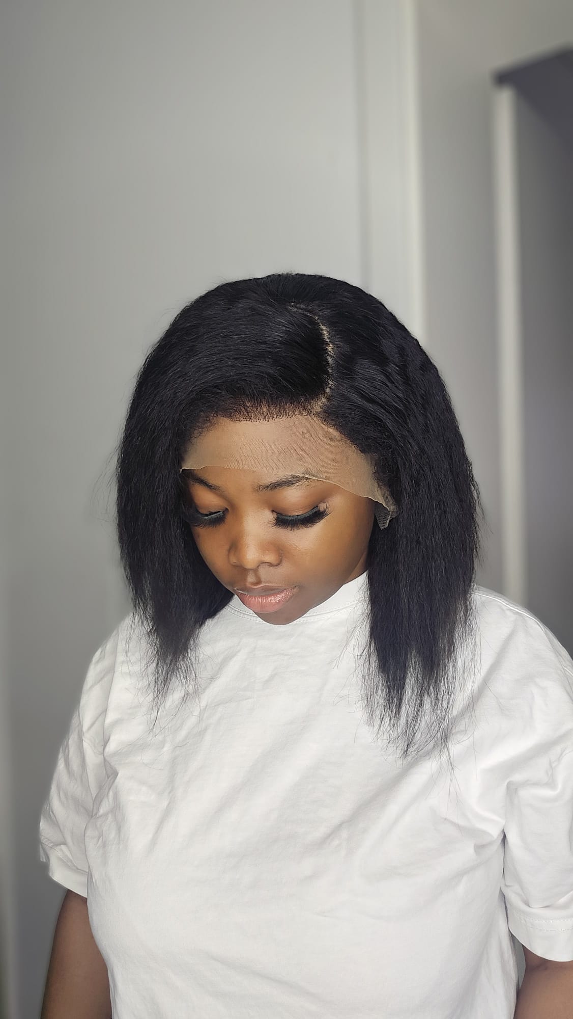 Kinky Straight 13x4 Transparent Lace