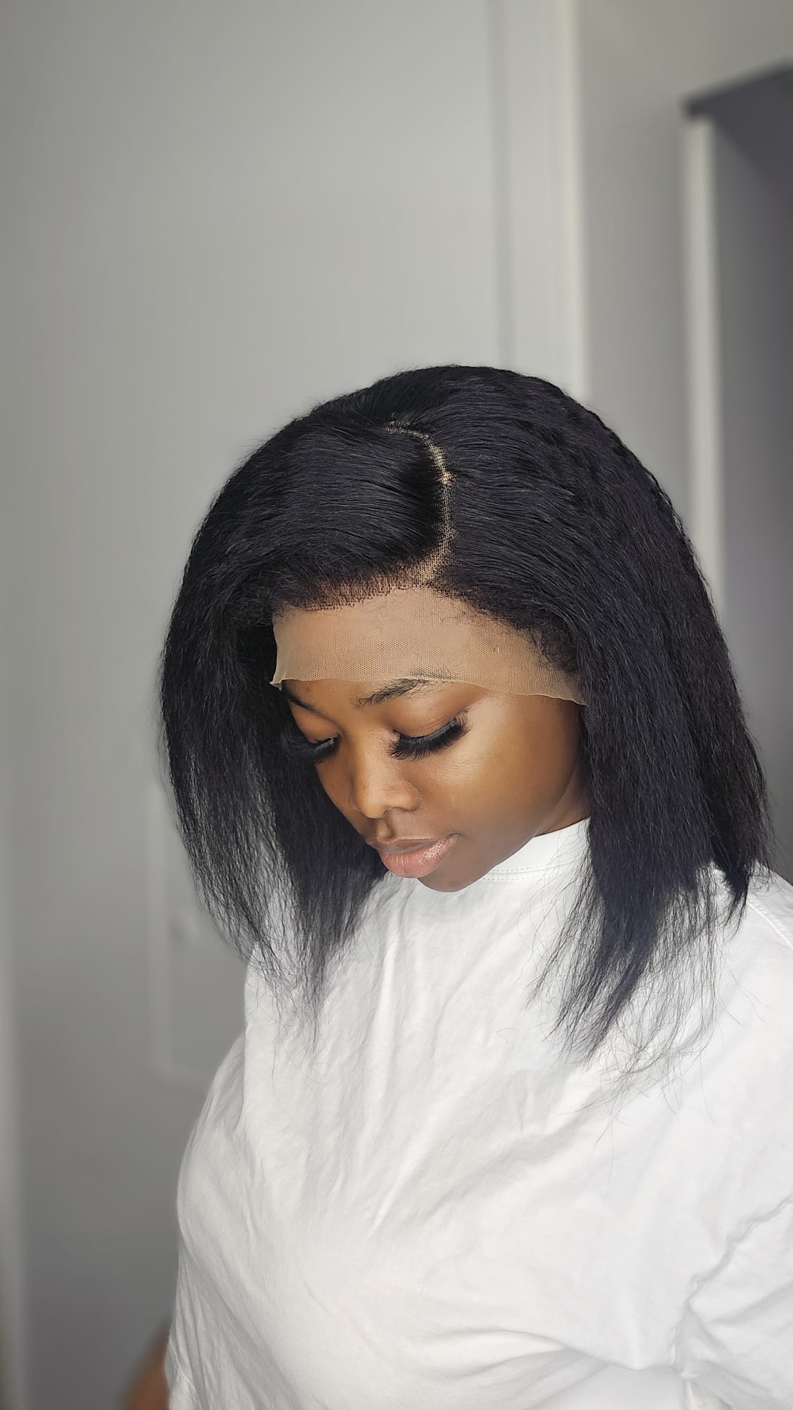 Kinky Straight 13x4 Transparent Lace