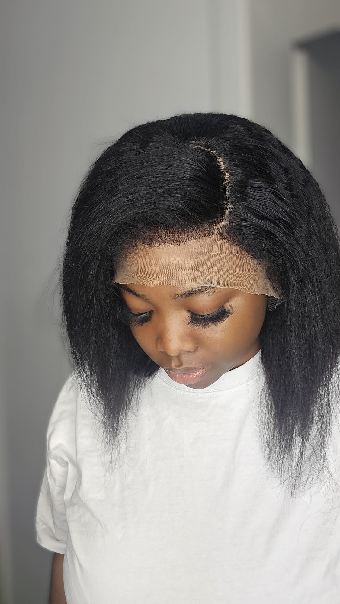 Kinky Straight 13x4 Transparent Lace