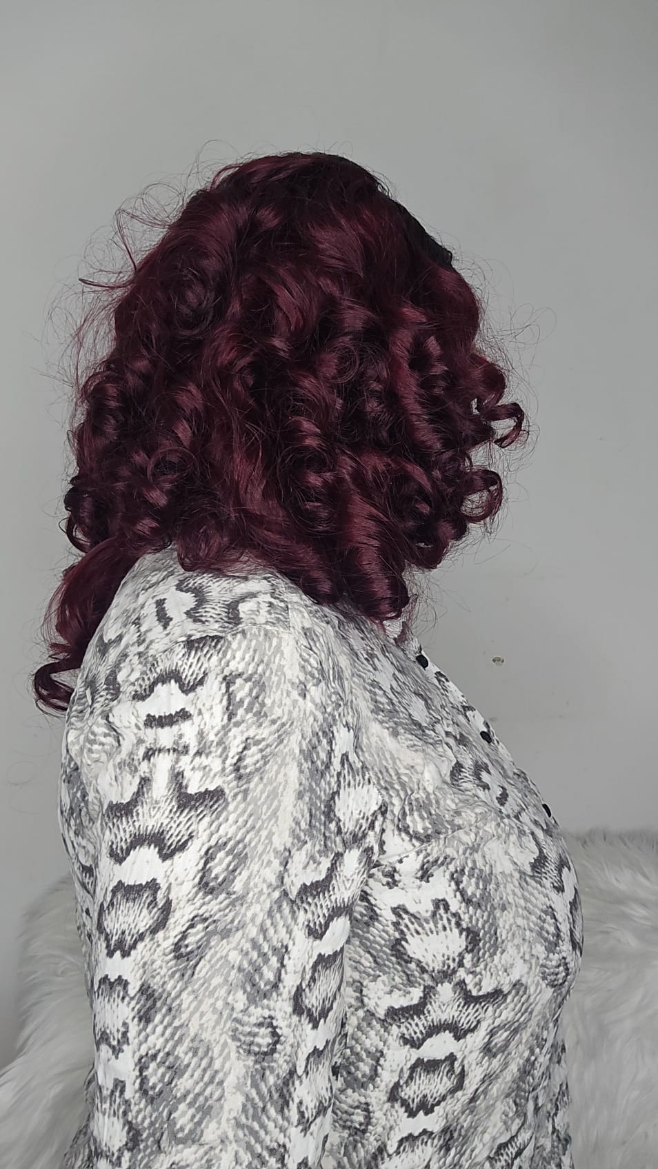Burgundy Roll Bouncy SDD 300G 5x5 Closure
