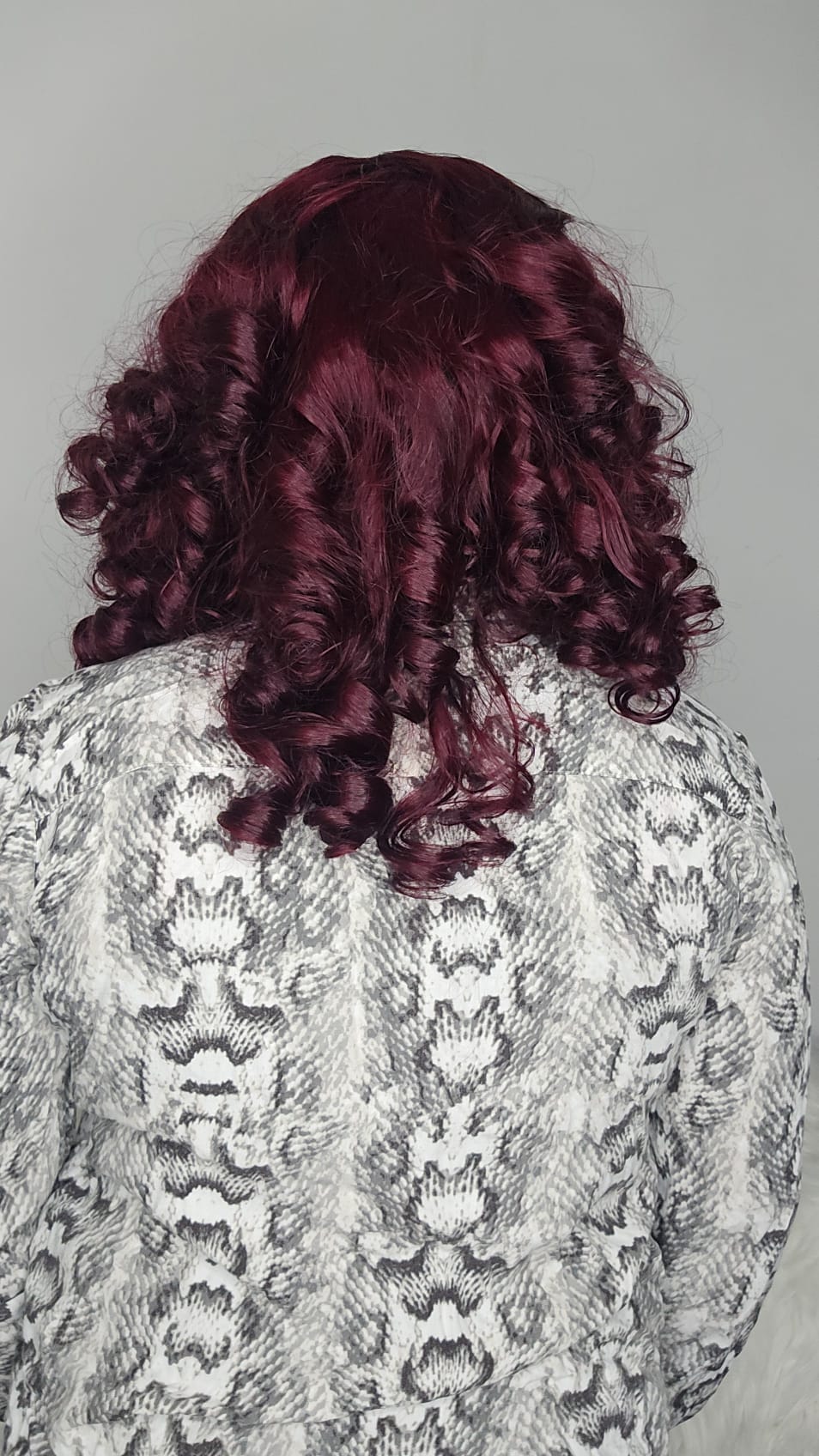 Burgundy Roll Bouncy SDD 300G 5x5 Closure